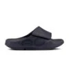 'OOFOS' Unisex OOahh Sport Flex Sandal - Black Matte