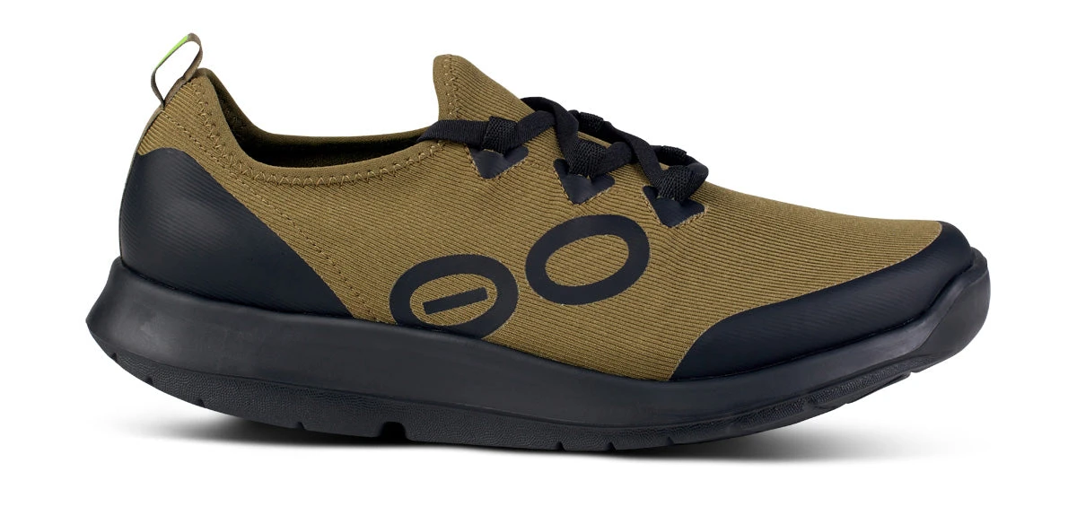 OOfos Men's OOmg Sport LS Low Shoe - Tactical Green - Image 2