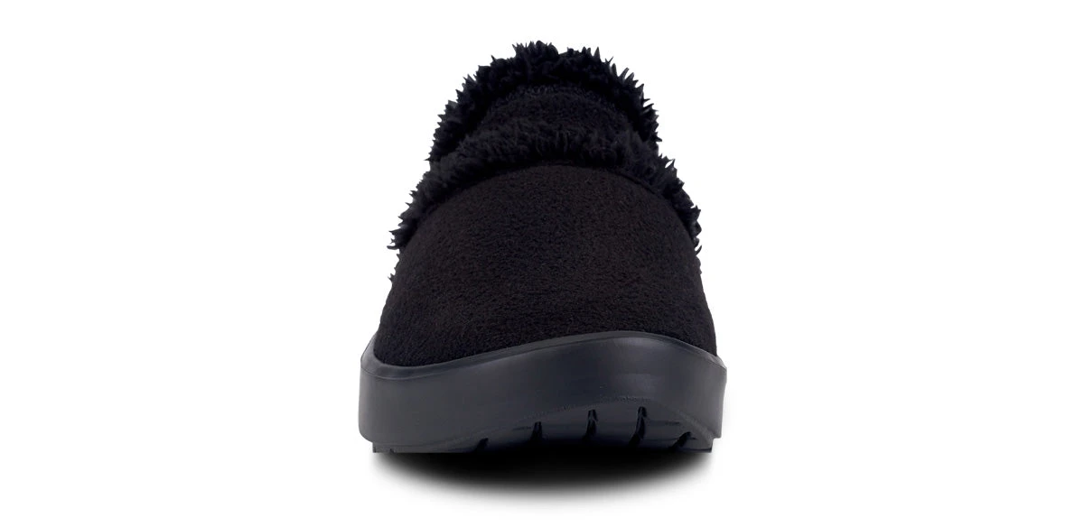 OOfos Women's OOcoozie Mule Shoe - Black - Image 6