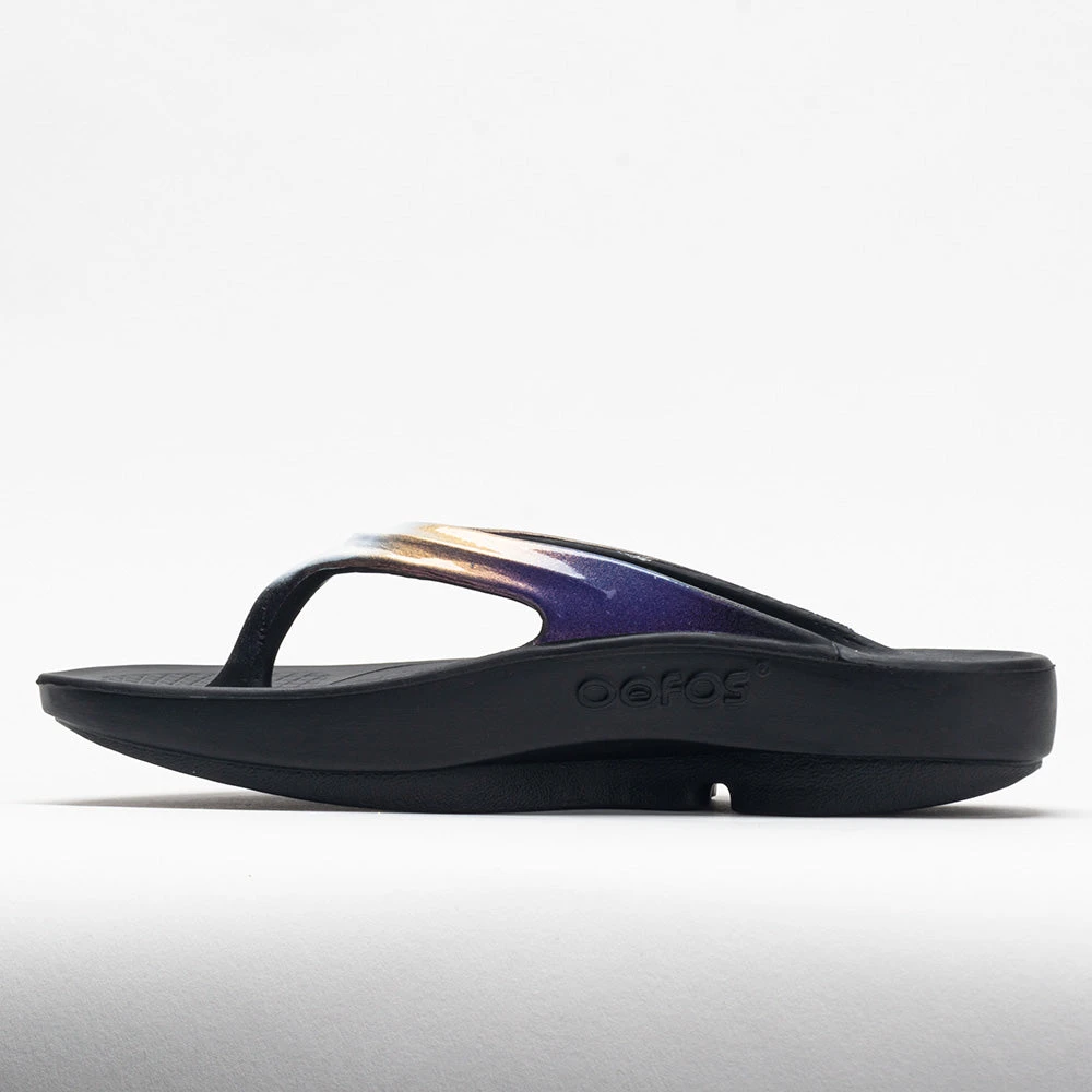 OOFOS OOlala Luxe Women's Black/Calypso - Image 3