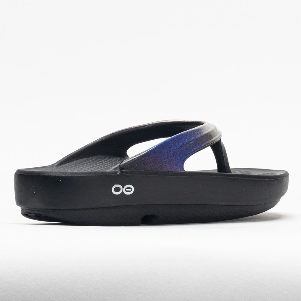 OOFOS OOlala Luxe Women's Black/Calypso - Image 6