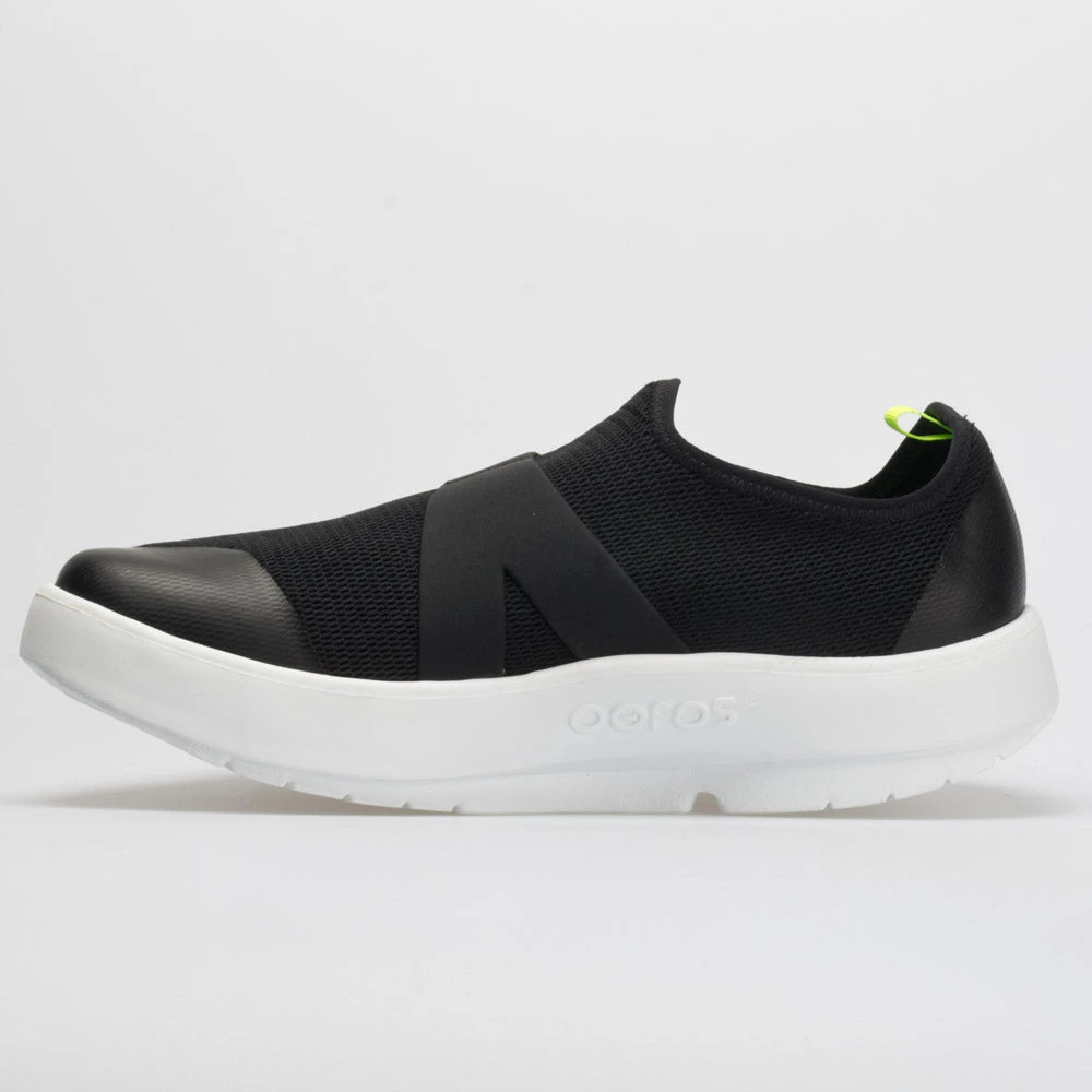 OOFOS OOmg Low Men's Black/White - Image 2
