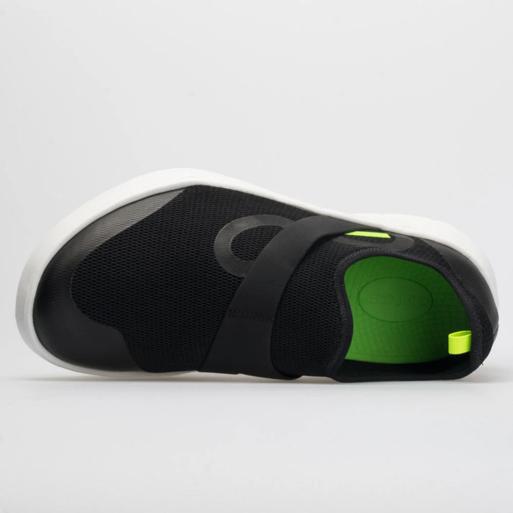 OOFOS OOmg Low Men's Black/White - Image 3