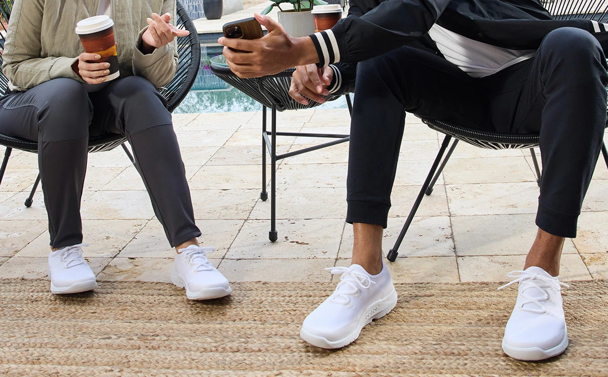 OOfos Men's OOmg Sport LS Low Shoe - White - Image 4